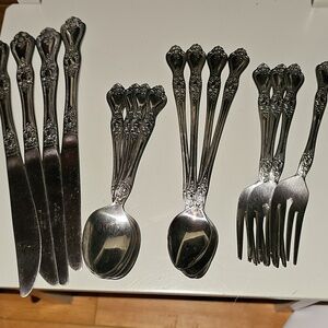 Stanley Roberts Precious Rose Flatware